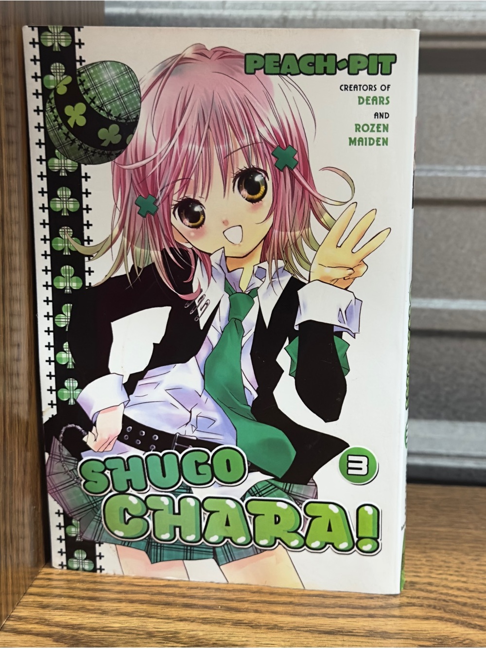 Manga Shugo Chara! Volume 3 Softcover Peach-Pit